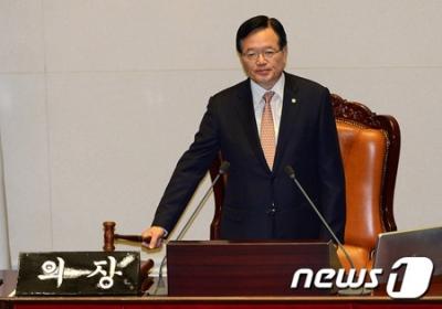 韓国の鄭義和（チョン・ウィファ）国会議長