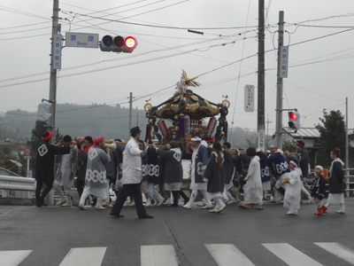2015年 神奈川県秦野市菩提 花鳥神社例大祭