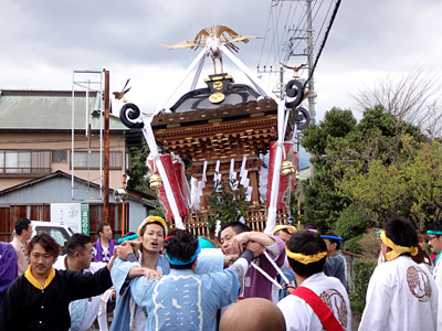 平成27年 神奈川県伊勢原市下谷 八幡神社例大祭