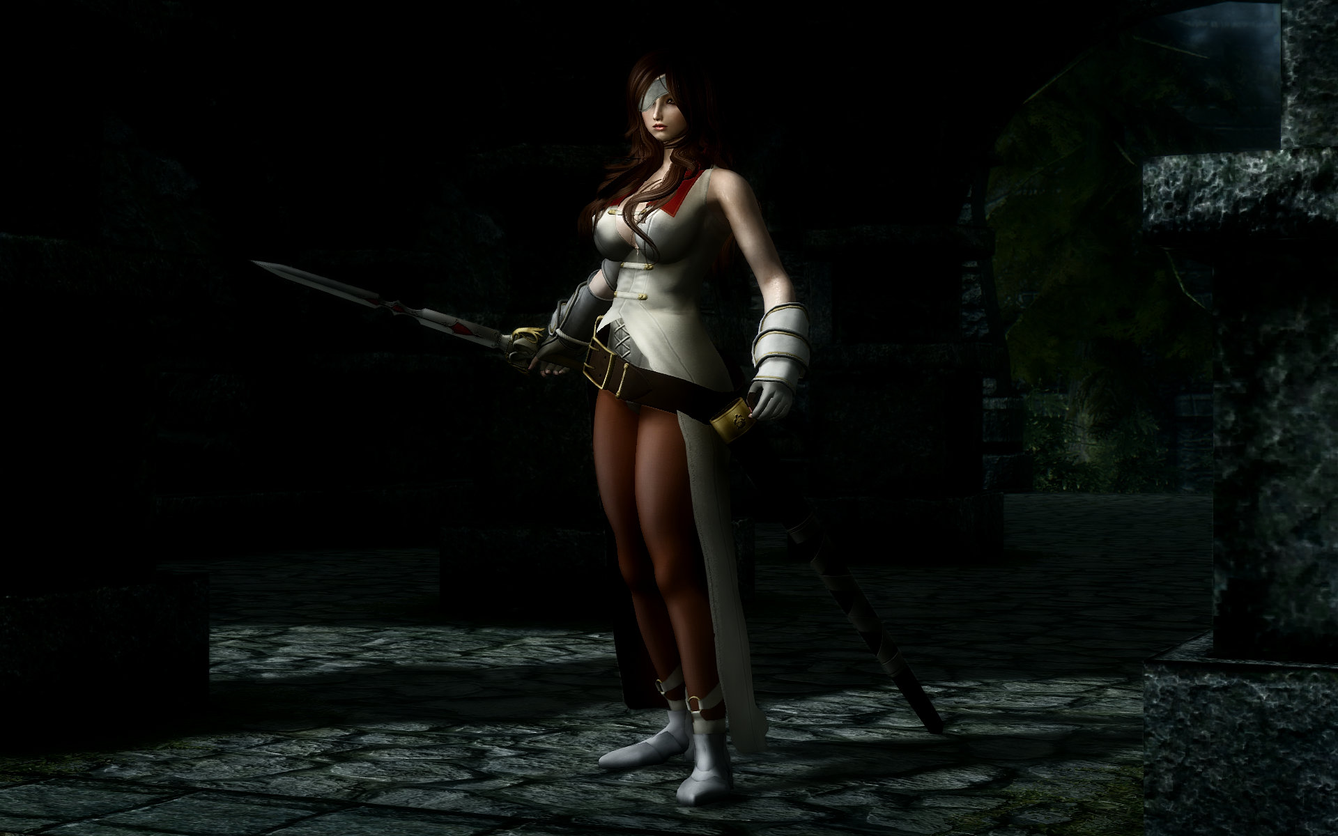 FF9 Beatrix Outfit & Sword