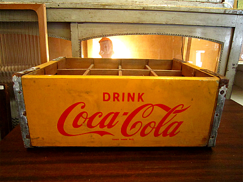 レトロなコカコーラ木箱 - [Sold Out]過去の販売商品