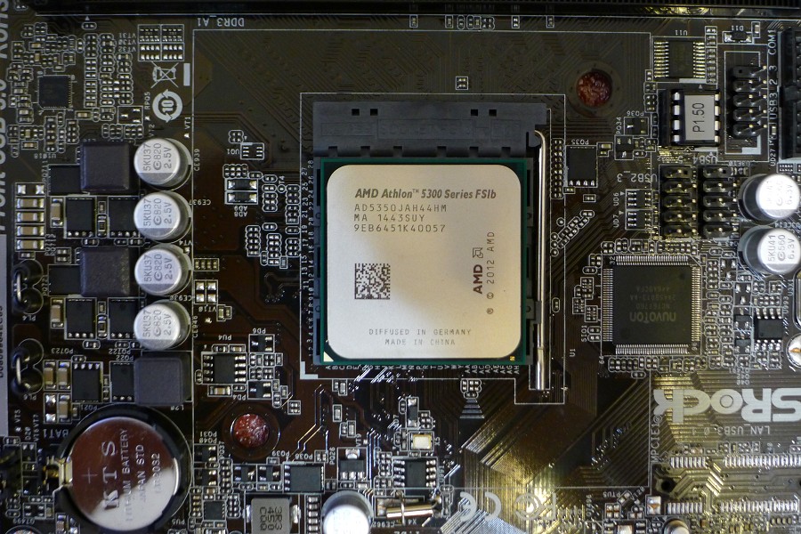 Athlon 5350とMini-ITXマザーで小型PCを作って性能を比較してみた