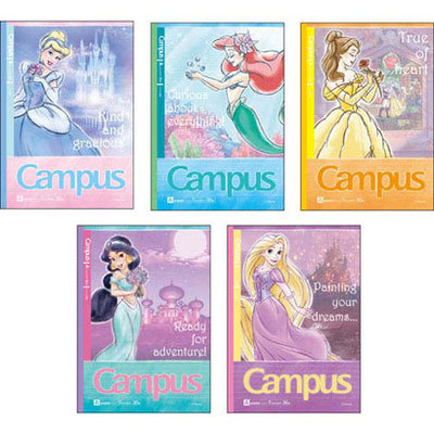 キャンパスノート Campus ディズニー プリンセス With Disney 暮らしの中にディズニーを