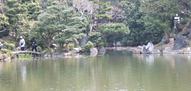 渉成園印月池